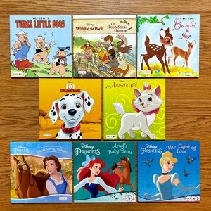 Disney Books - Set of 8